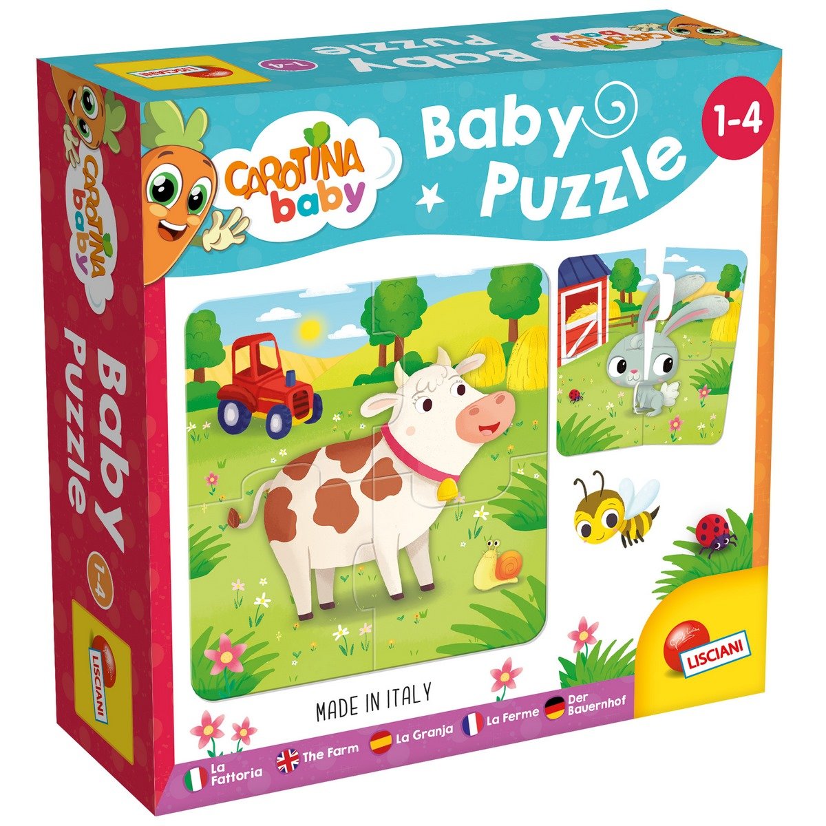 Puzzle - Puzzle enfant en bas âge - Jouets 1 an - Animaux - Jouets