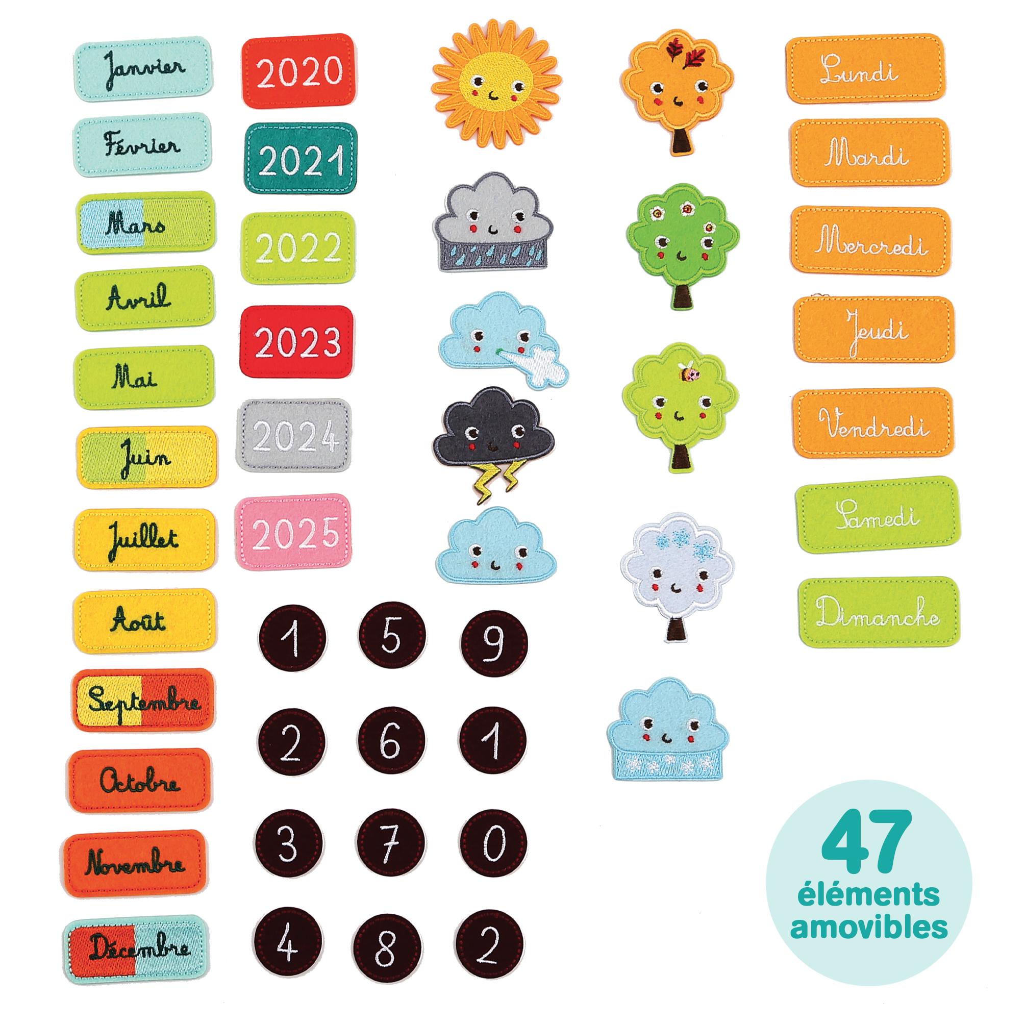 Calendrier Familial Disney 2023 2024 Calendrier Basic Rose - La Grande Récré