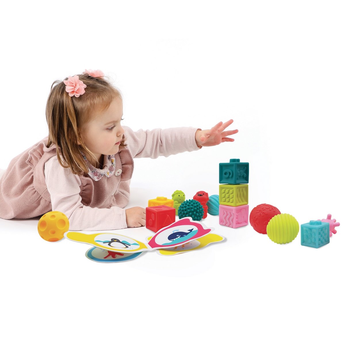 Acheter LUDI - Coffret d'éveil (Livre, cubes, balles) - Joubec acheter  jouets et jeux au Québec et Canada - Achat en ligne
