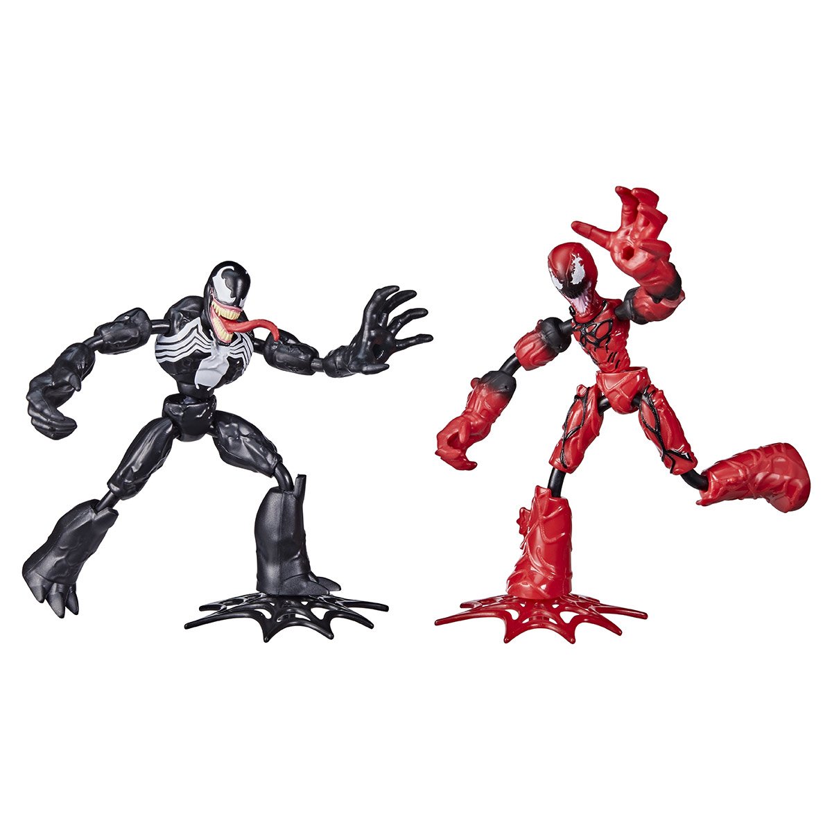 Figurine Marvel Spider-Man Bend and Flex - Venom Vs Carnage - La Grande  Récré