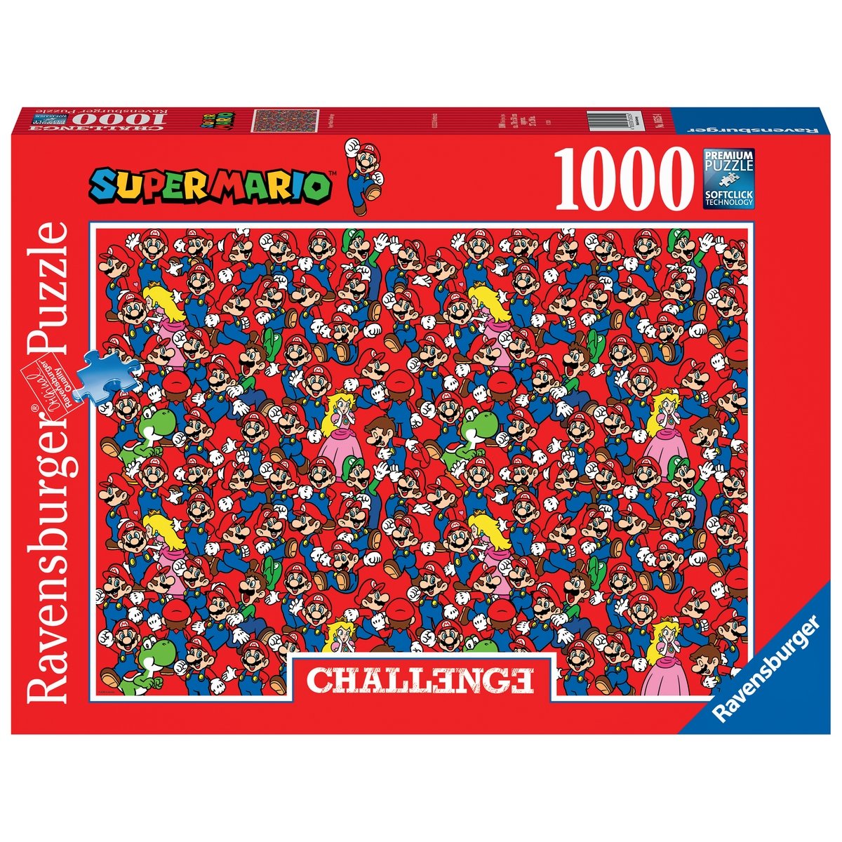 Puzzle 1000 Pièces Ravensburger Super Mario Challenge - La Grande Récré
