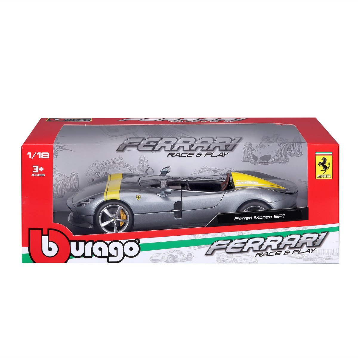Bburago Ferrari Monza SP-1 métal 1:18 - La Grande Récré