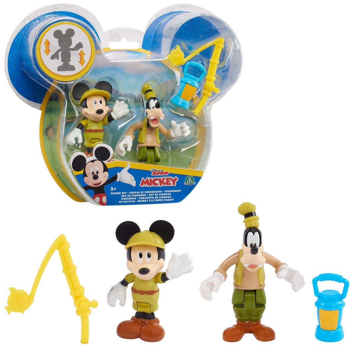 Mickey, 2 Figurines Articulées 7,5 Cm Avec Accessoires, Theme Football,  Jouet Pour Enfants Des 3ans - Jeux - Jouets BUT