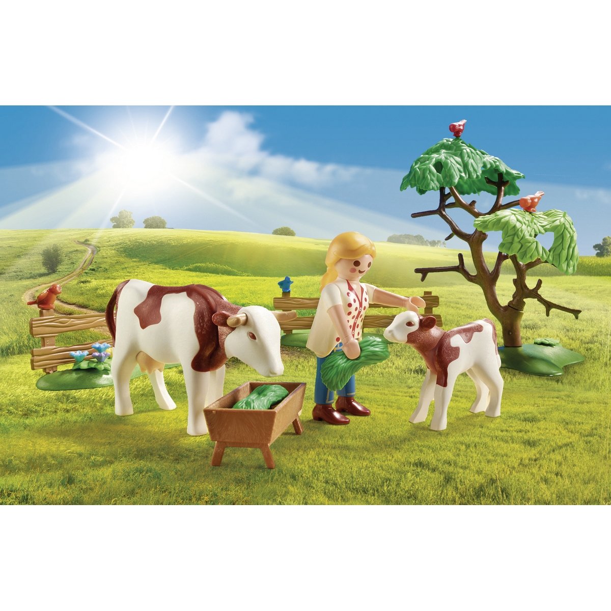Ferme avec animaux Playmobil Country 70887 - La Grande Récré