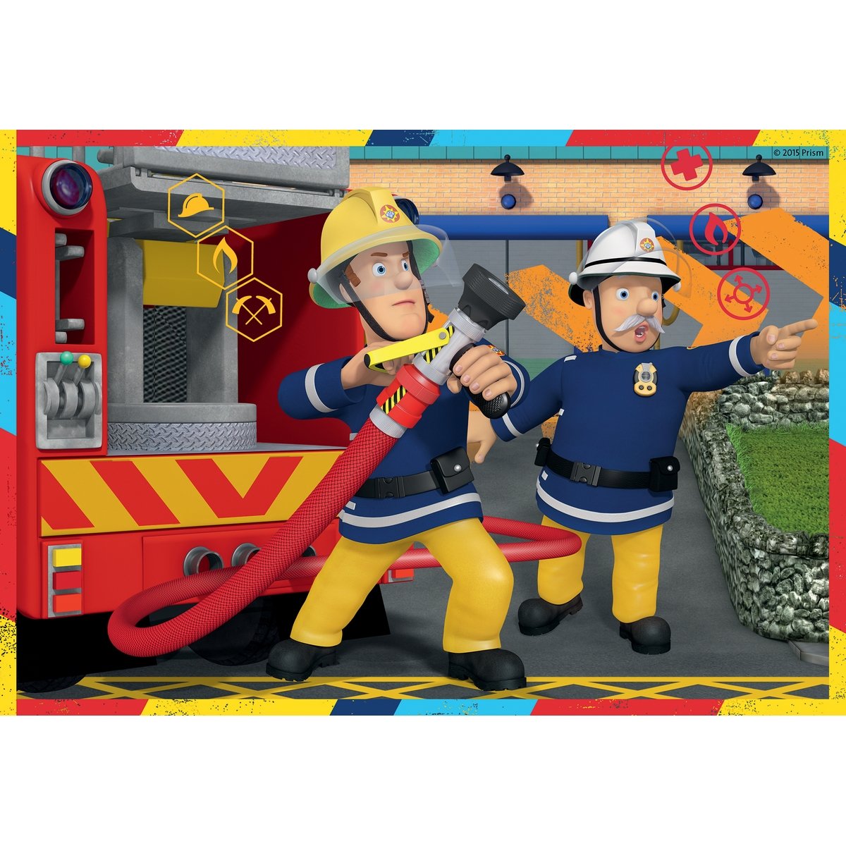 Puzzles de 12 à 50 pièces : 9 puzzles : Sam le pompier KING PUZZLES