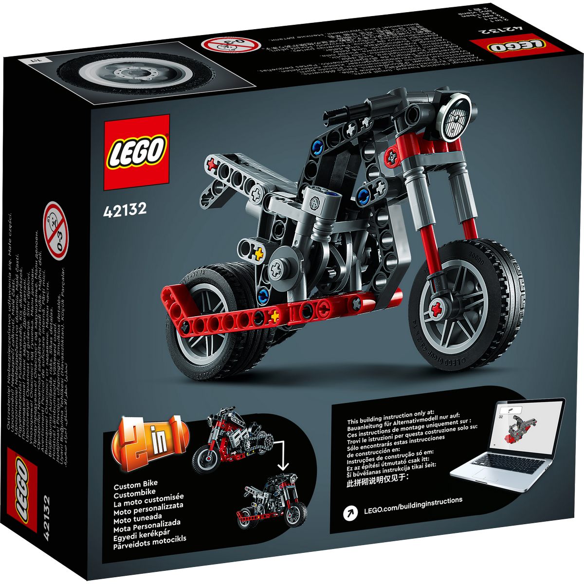 La moto LEGO Technic 42132 - La Grande Récré