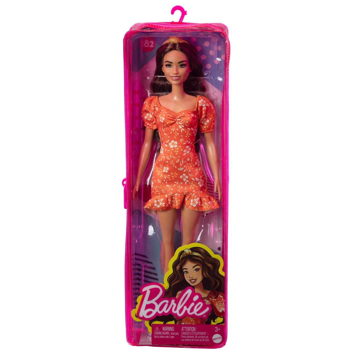Barbie fashionista robe à fleurs - La Grande Récré