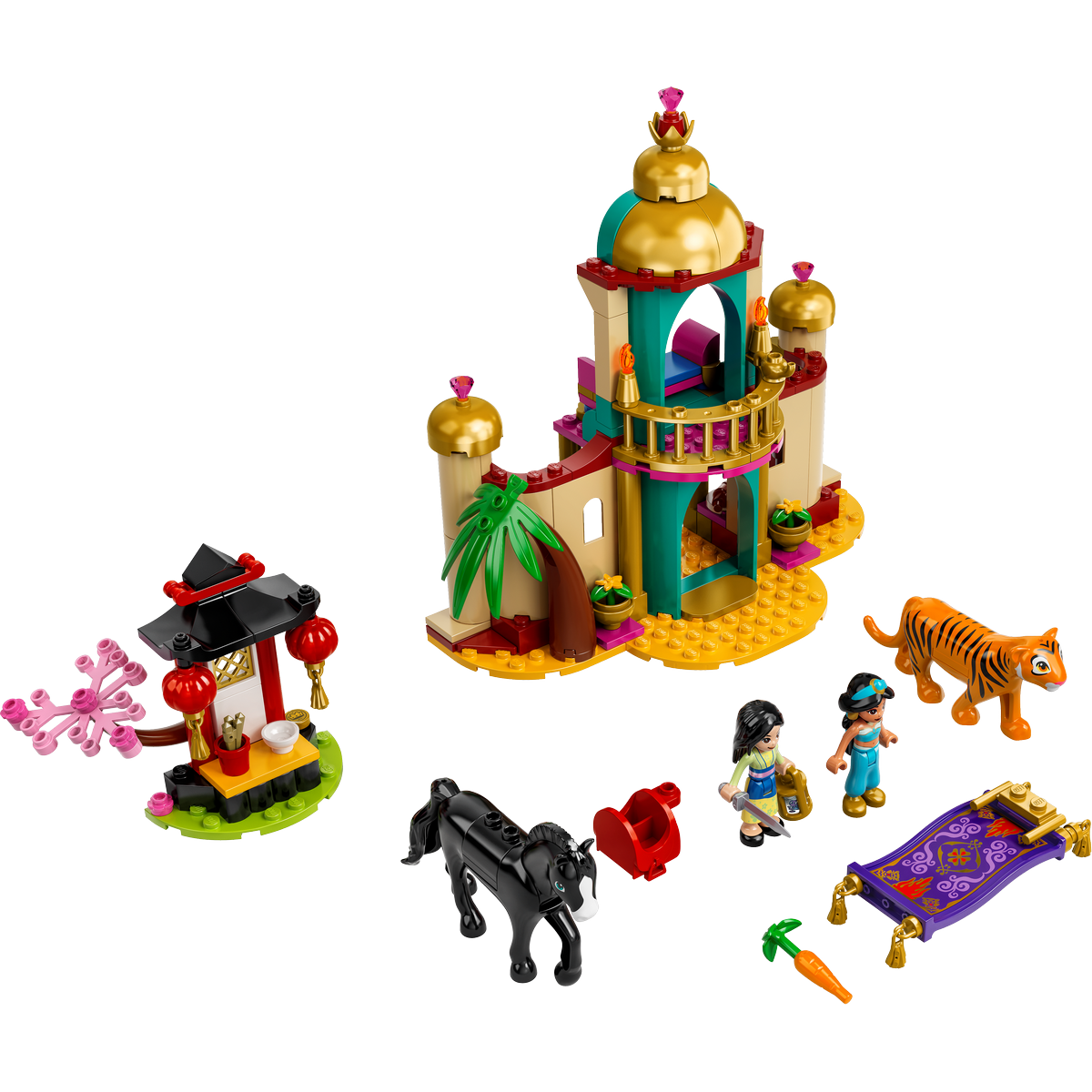 L’aventure de Jasmine et Mulan LEGO Disney Princesses 43208