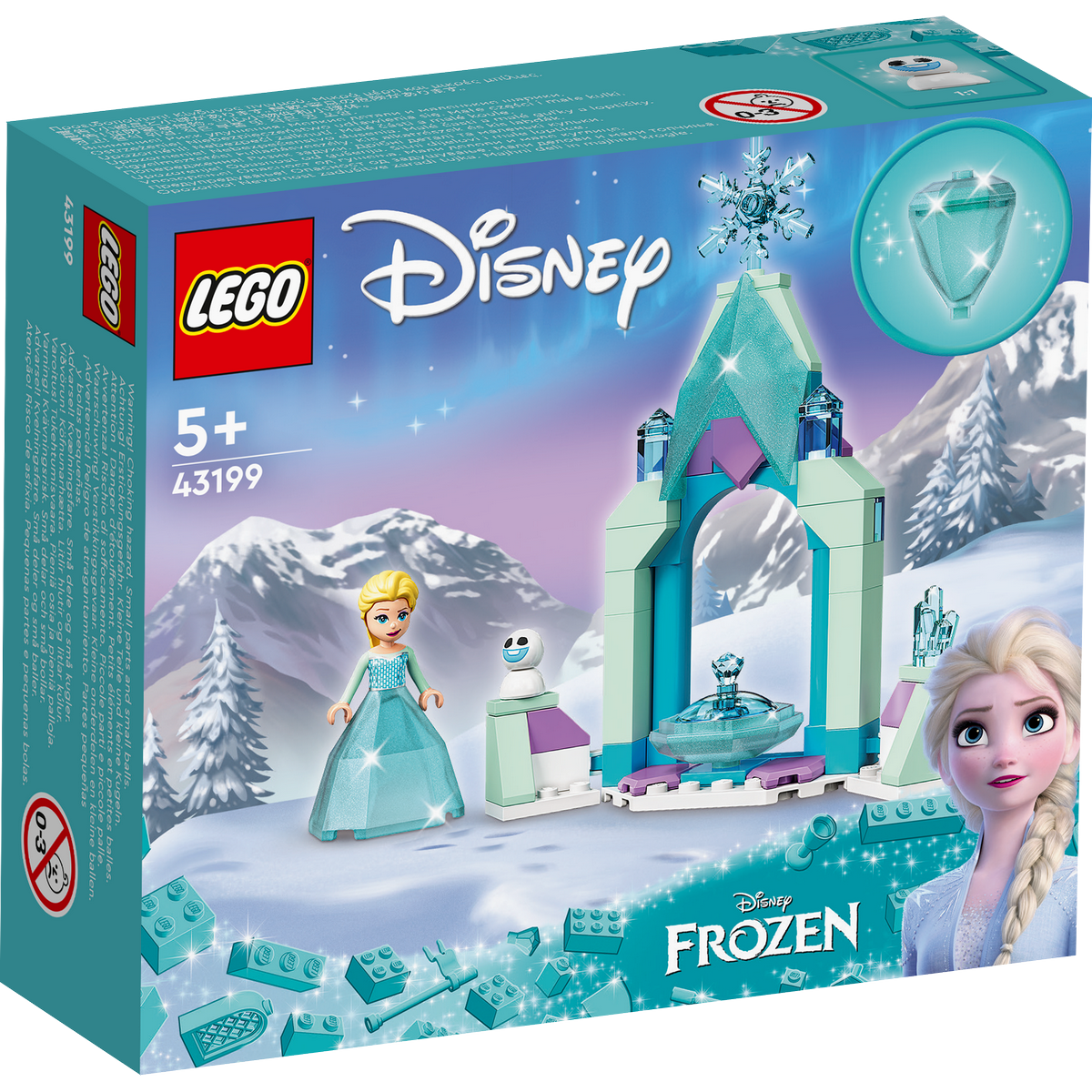 La cour du château d'Elsa LEGO Disney Princesses 43199 - La Grande Récré