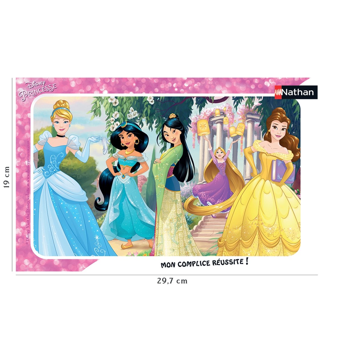 Nathan - Puzzle Enfant - 100 pièces - Le jardin des princesses Disney -  Fille ou garçon dès 6 ans - Puzzle de qualité supérieure - Carton épais et  résistant - Princesses - 86708 : : Jeux et Jouets