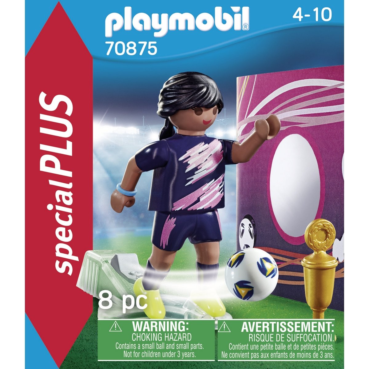 Joueuse de football - Playmobil Spécial Plus 70875 - La Grande Récré