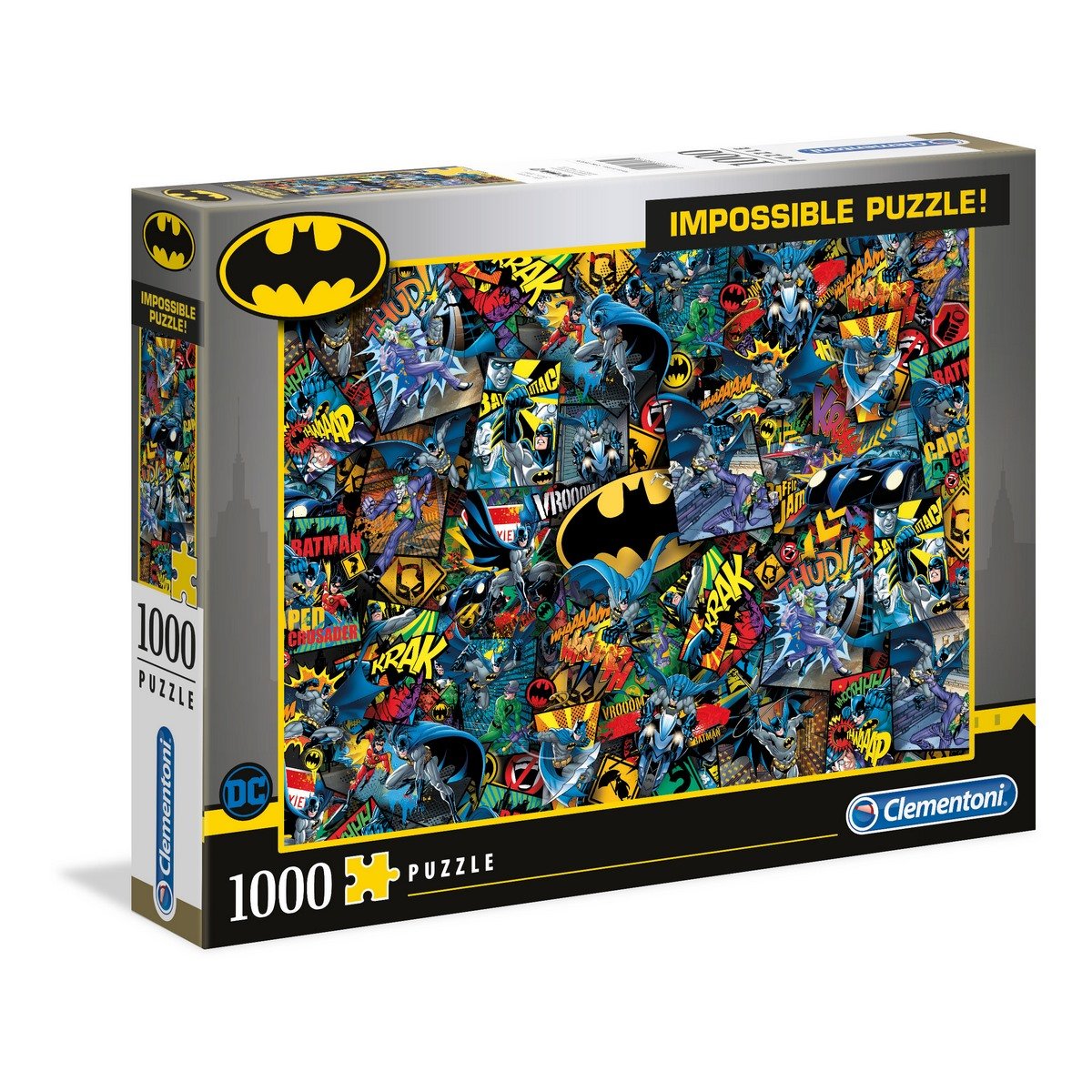 Clementoni Batman-Fabriqué en Italie-Puzzle Adulte 500 pièces