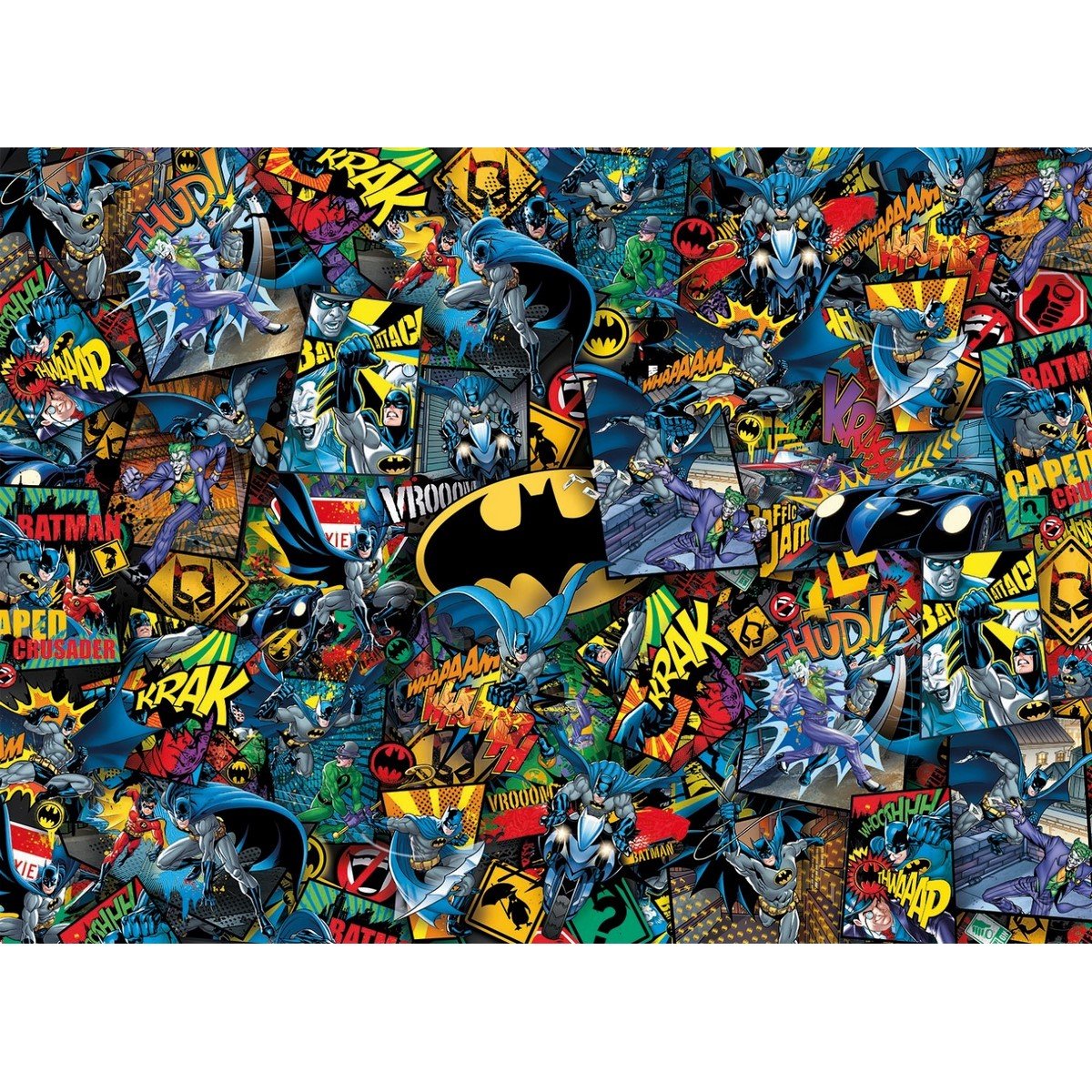 Puzzle impossible 1000 pièces Clementoni - Batman - La Grande Récré