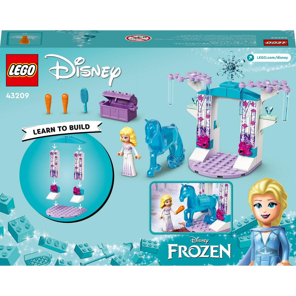 Lego 43209 disney elsa et l'écurie de glace de nokk jouet de la