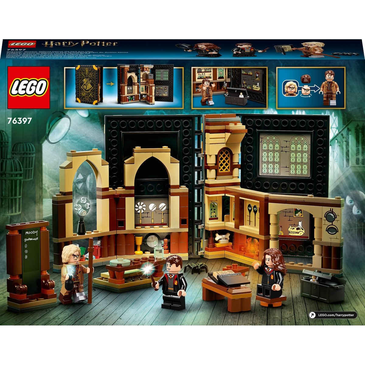 LEGO® 76397 Harry Potter Poudlard : Le Cours De Défense, Livre Jouet de  Construction Pour Enfants, Avec Maugrey Fol Œil - Cdiscount Jeux - Jouets