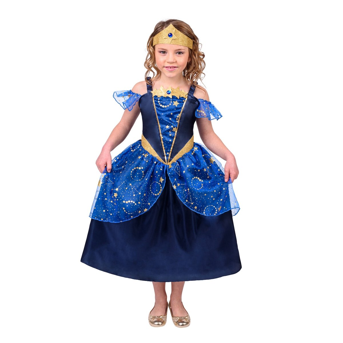 Déguisement - Princesse - bleu - 7-8 ans - Déguisements pour Enfant - Se  déguiser et se maquiller - Fêtes et anniversaires