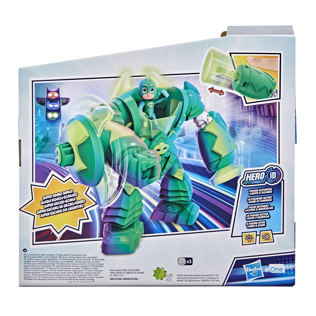 Turbo Robot Avec Canon Pyjamasques - Personnage Gluglu (Gecko) - Jouet Simba Neuf, Référence TG2117