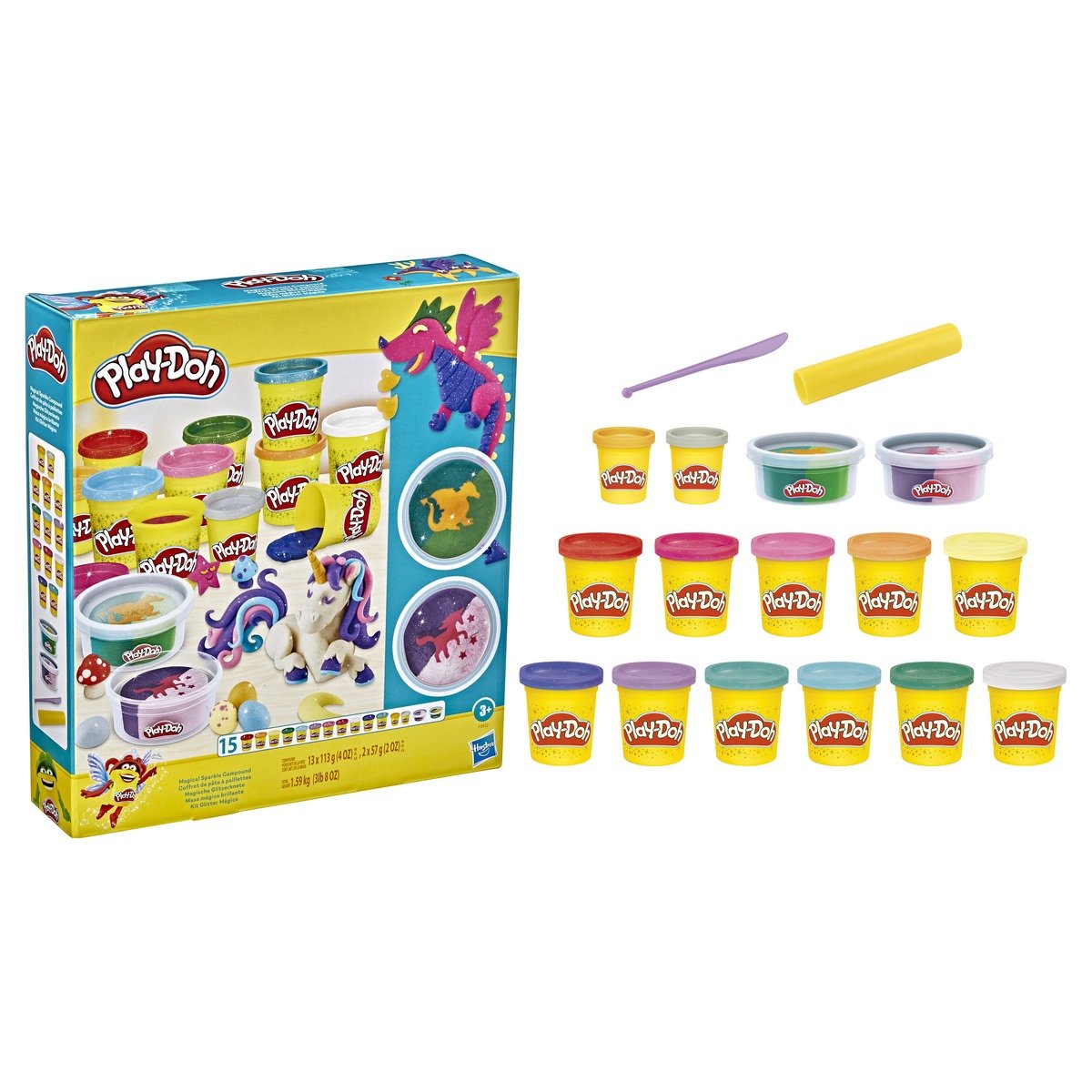 Pâte à modeler - Coffret Licorne fantastique Play-Doh Play Doh