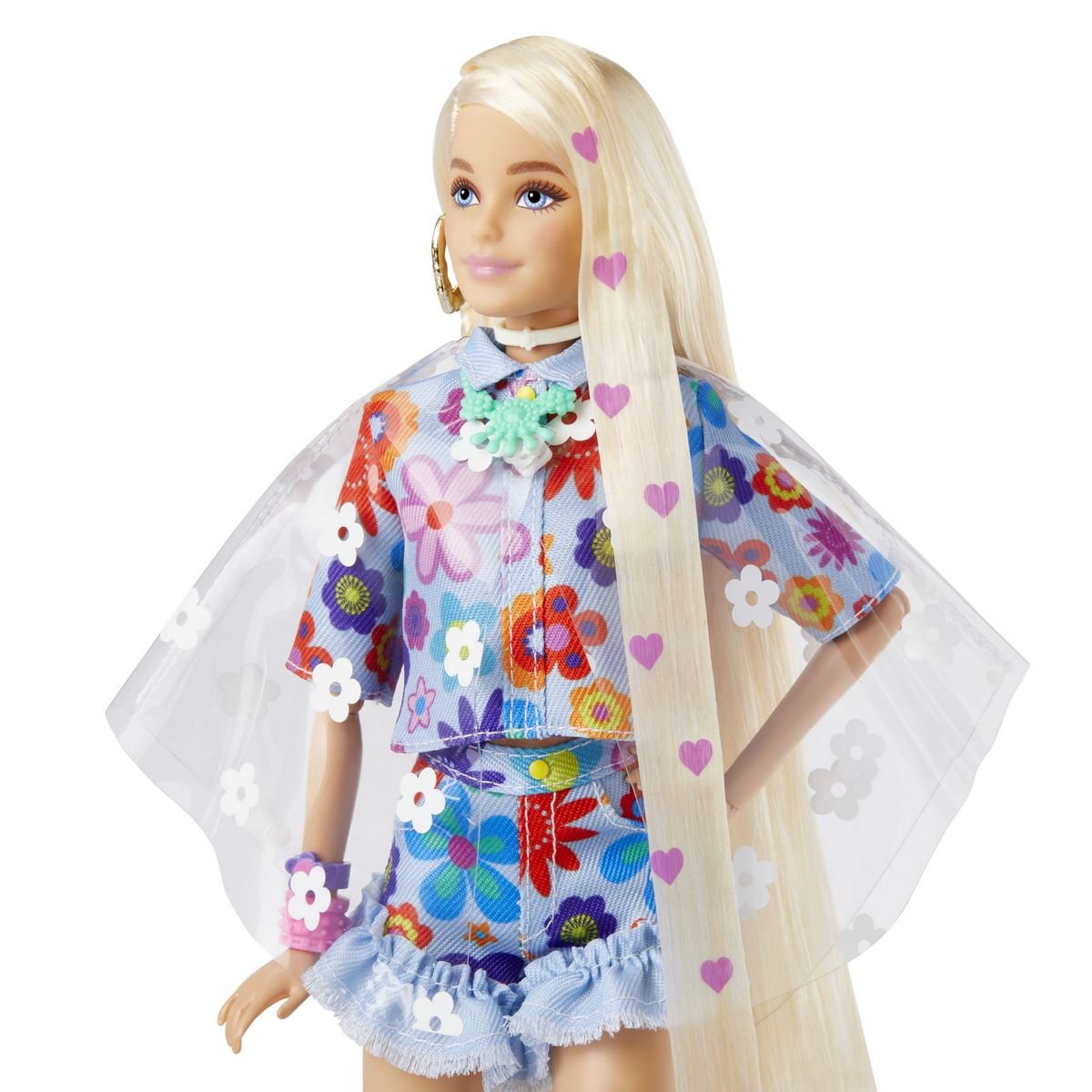 Poupée Barbie Extra Cheveux Blancs Avec Accessoires