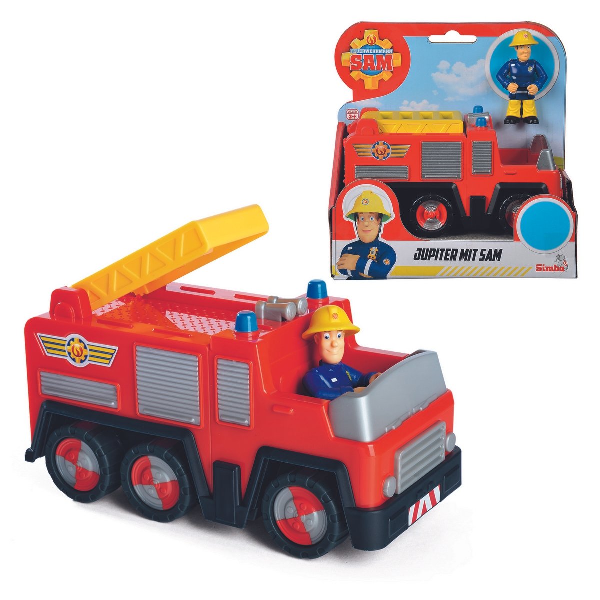 Jeu jouet enfant Sam le pompier Camion Jupiter - Sam le pompier