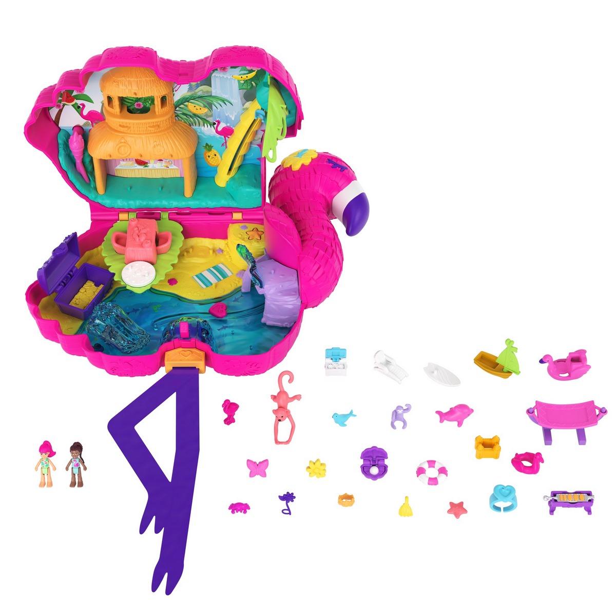 Polly Pocket Flamant rose surprises La Grande Recre