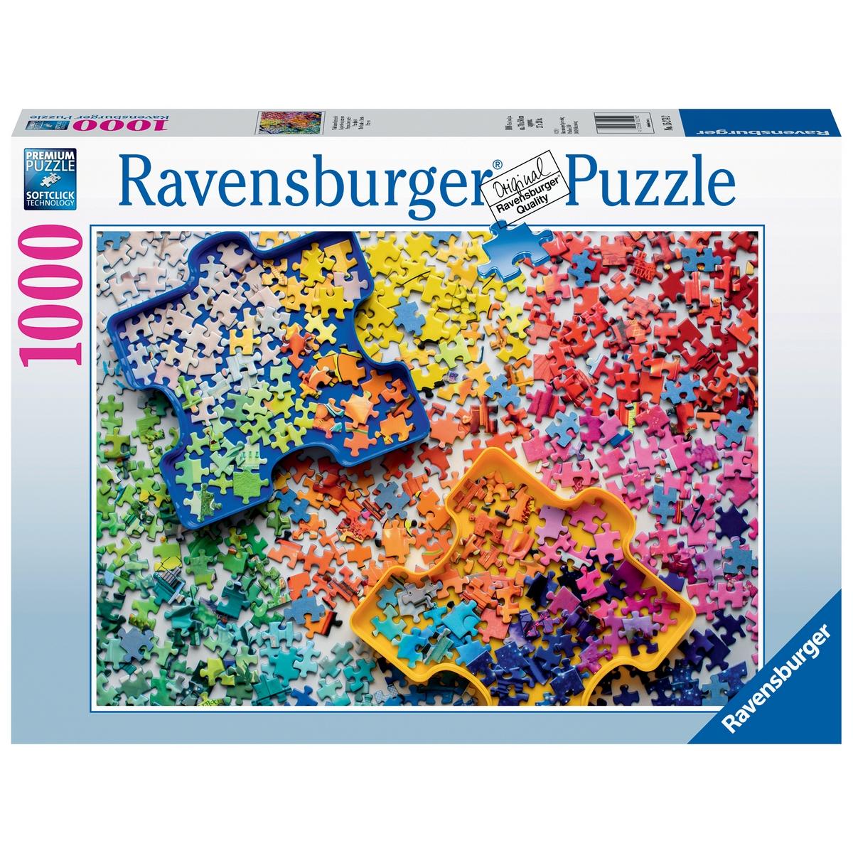 Puzzle 1000 pièces Ravensburger Palette du Puzzleur La Grande Récré