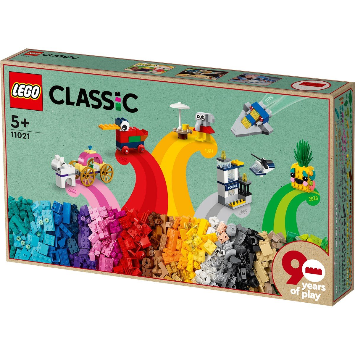 90 ans de jeu LEGO Classic 11021 - La Grande Récré