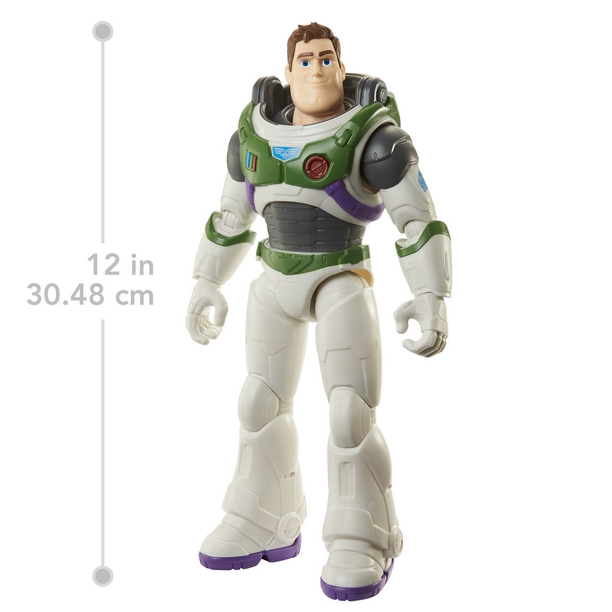 Disney Pixar Buzz l'éclair - Figurine Buzz Alpha 30 cm