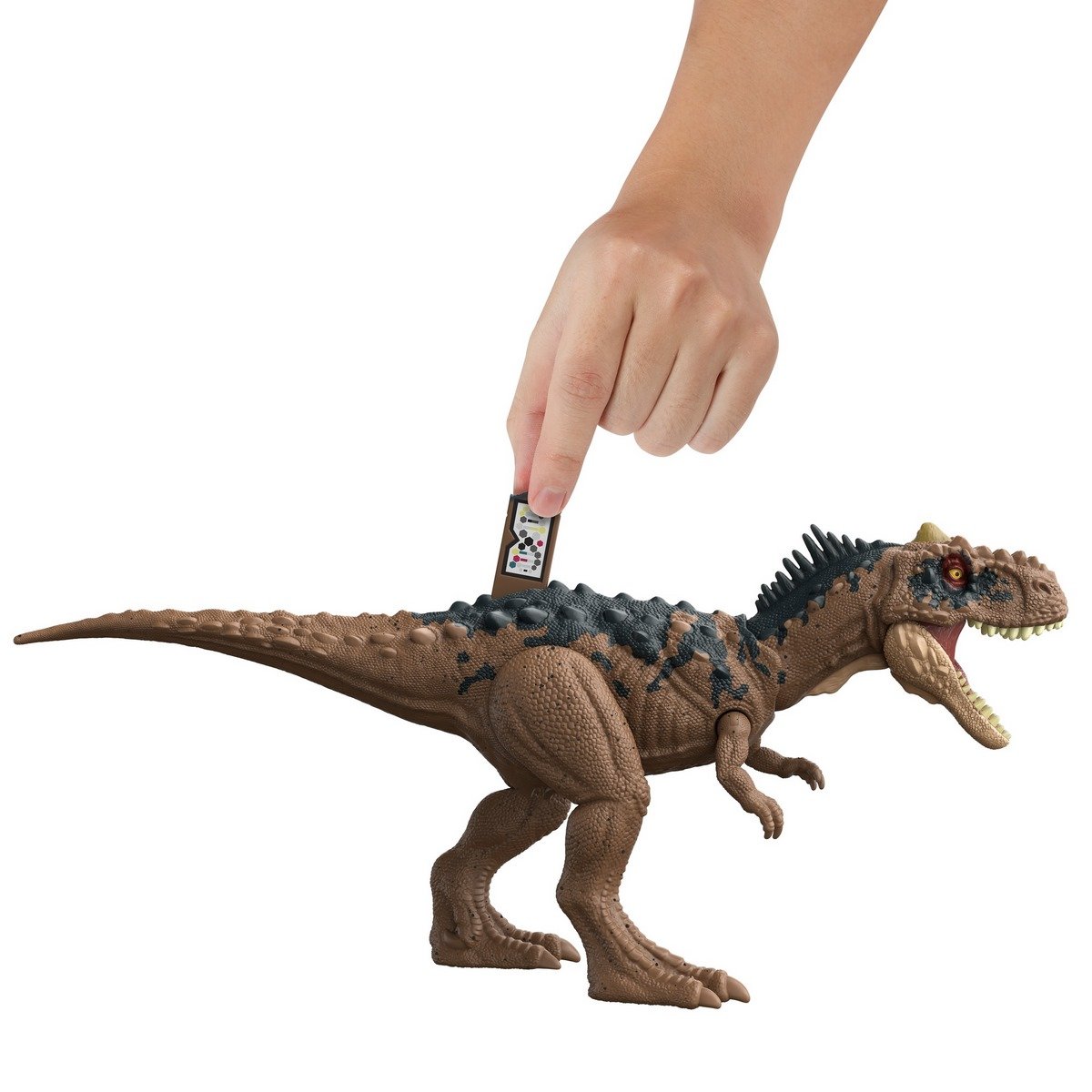 Figurine dinosaure Rajasaurus sonore - Jurassic World - La Grande Récré