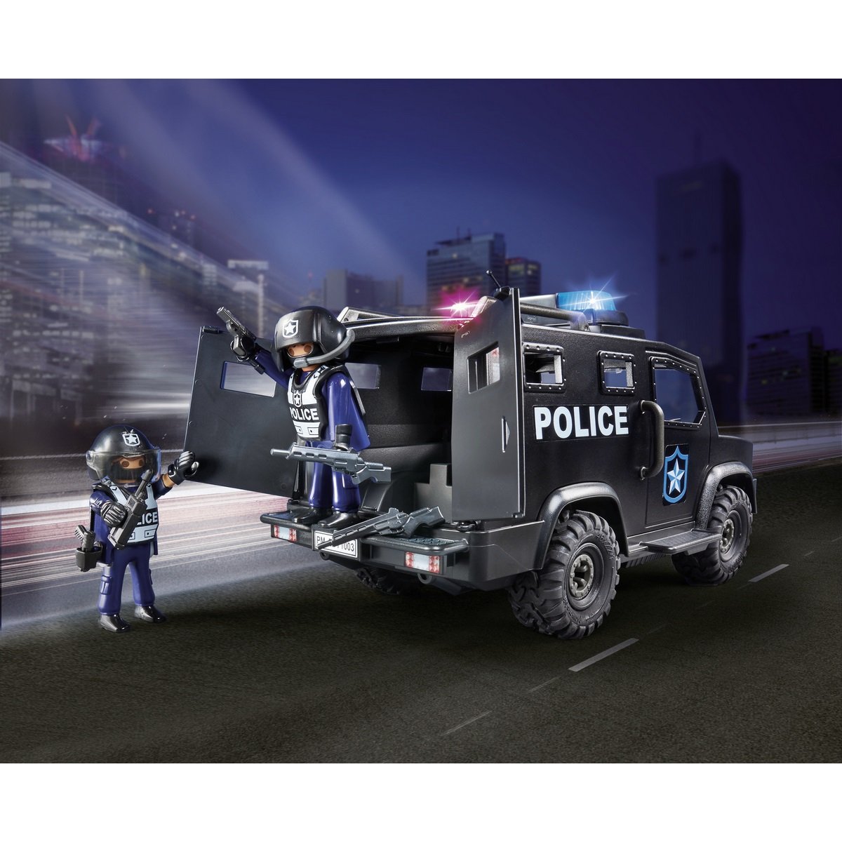 Fourgon de Police des forces spéciales Playmobil City Action 71003