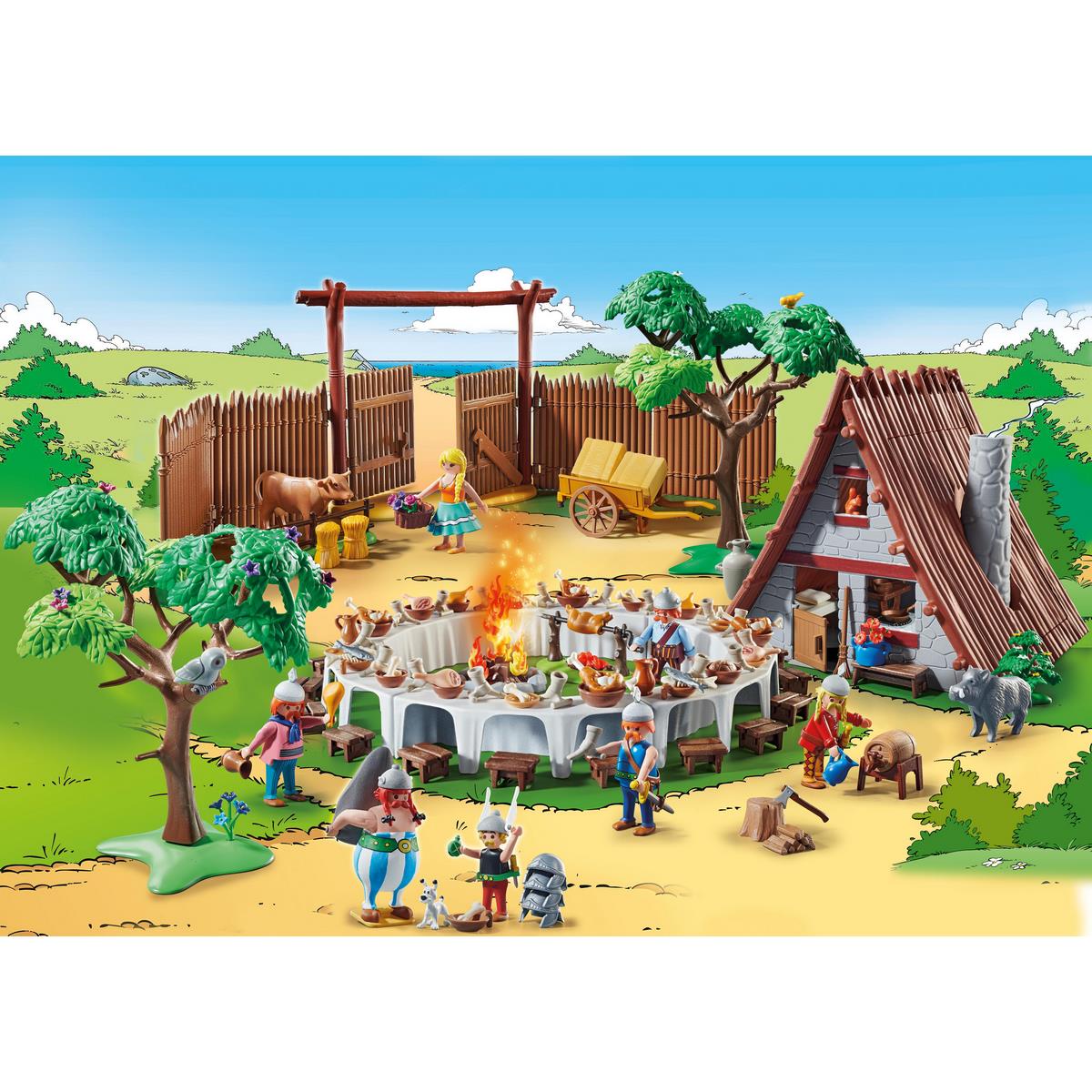 Le Banquet du village Playmobil Astérix 70931 - La Grande Récré