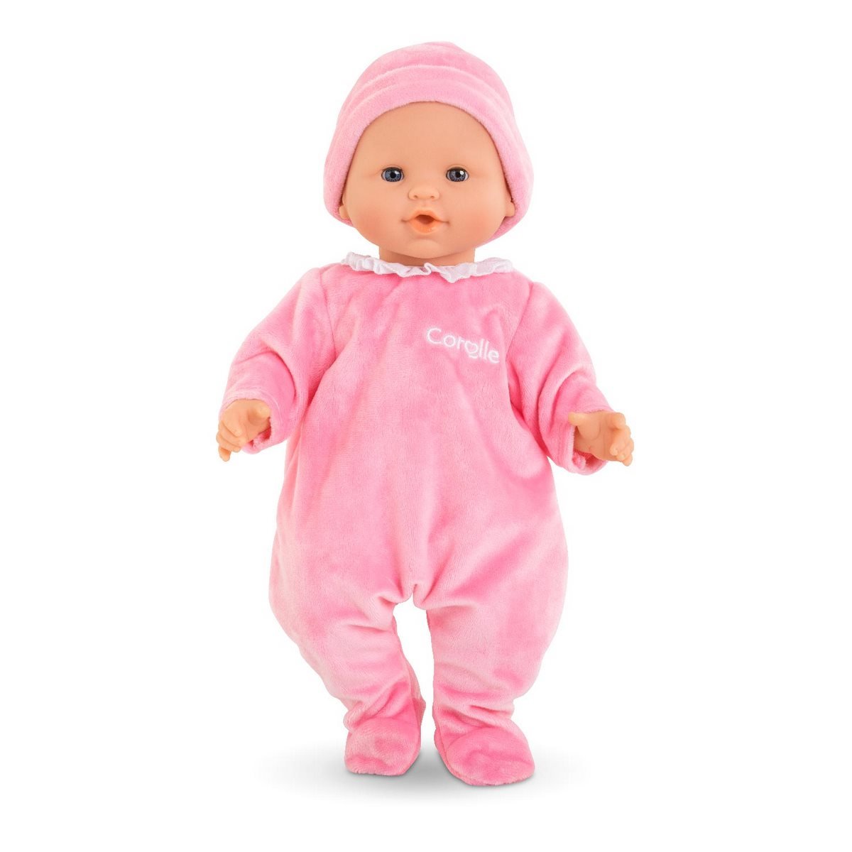 Habits, vêtements poupon corolle 36 cm corps souple - pyjama rose coeurs -  Un grand marché