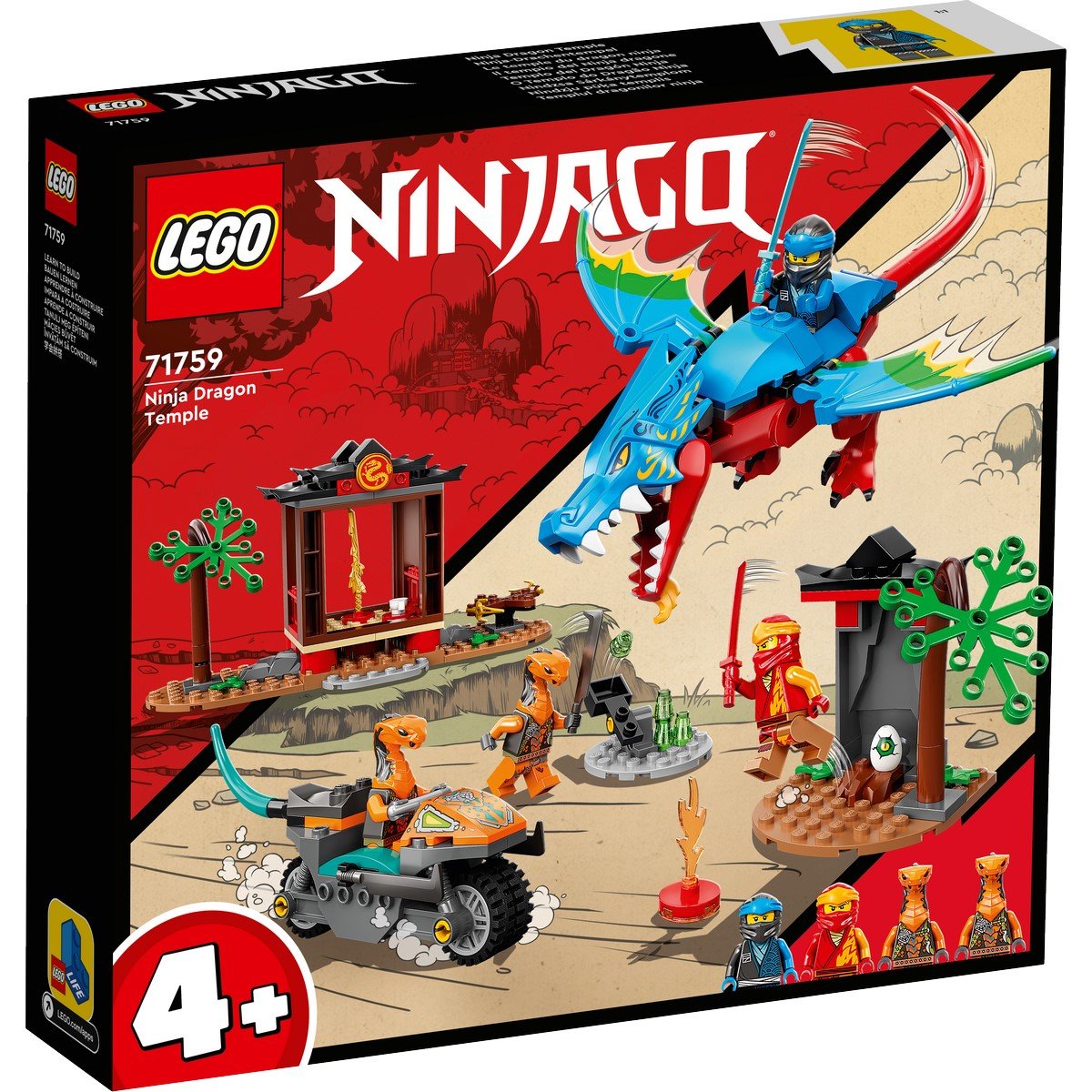Lego ninjago dragon rouge - Cdiscount