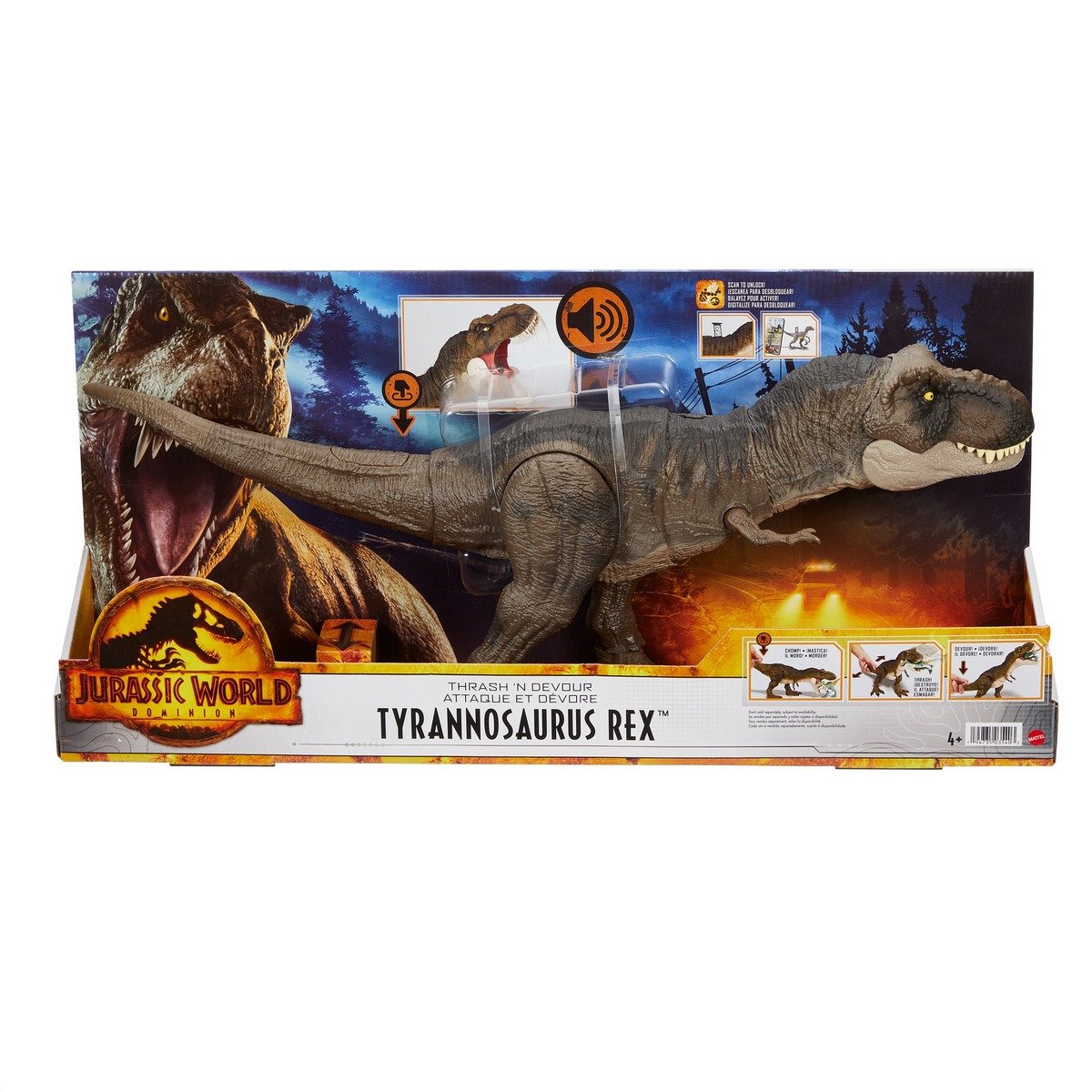 Grand Dinosaure Dévorant Voiture Tyrannosaure Rex Jouet De - Temu