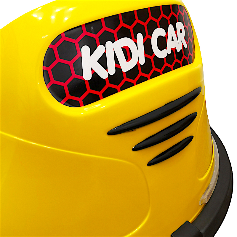 Kidi Car - Voiture auto tamponneuse jaune pour enfant - La Grande Récré