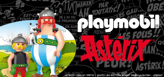 Playmobil Astérix boutique