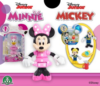 Bloc Giochi Mickey Minnie Figurine