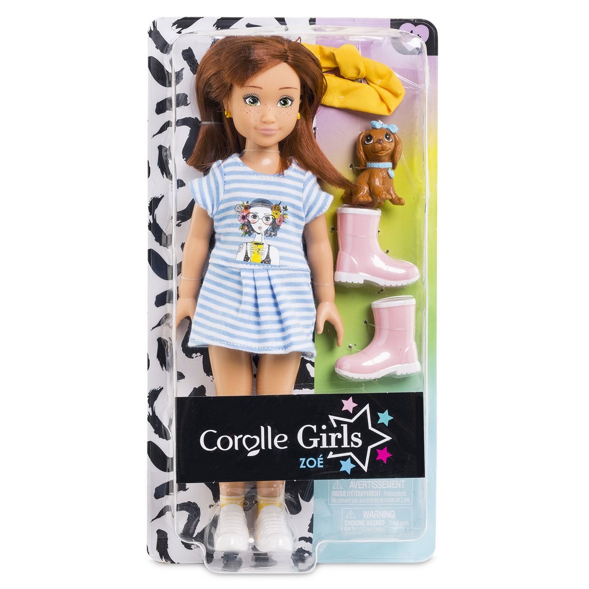 Corolle Girls - Coffret Luna Shopping, poupée Mannequin, 6 Accessoires,  28cm, dès 4 Ans