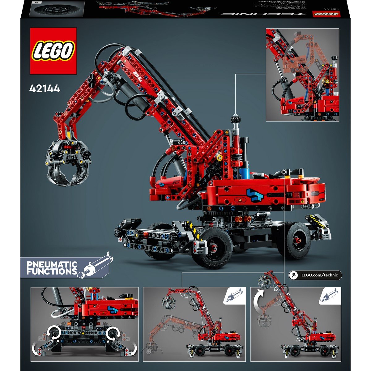 La Grue de manutention Lego Technic 42144 - La Grande Récré