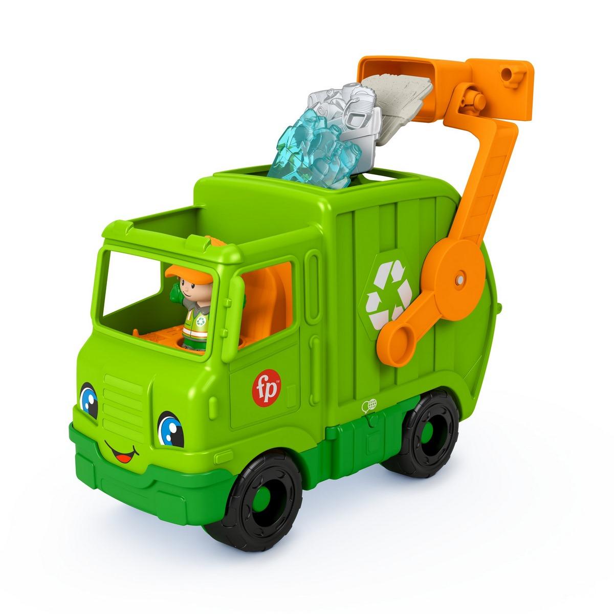 Camion de recyclage Little People La Grande R cr