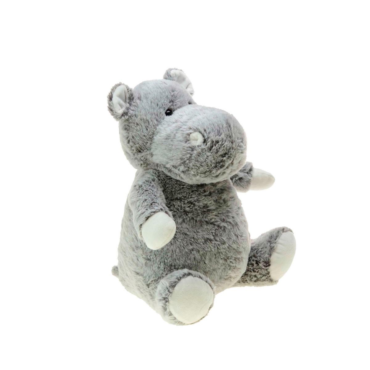 Peluche hippopotame assis 30 cm La Grande Recre