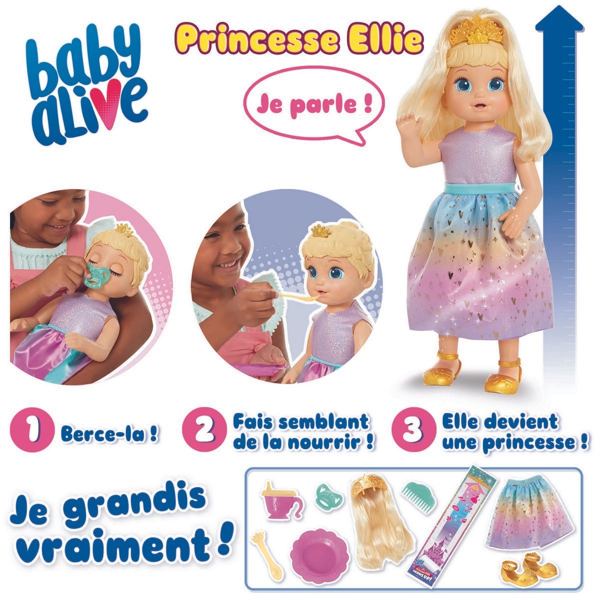 Baby Alive - Princesse Elllie grandit - La Grande Récré