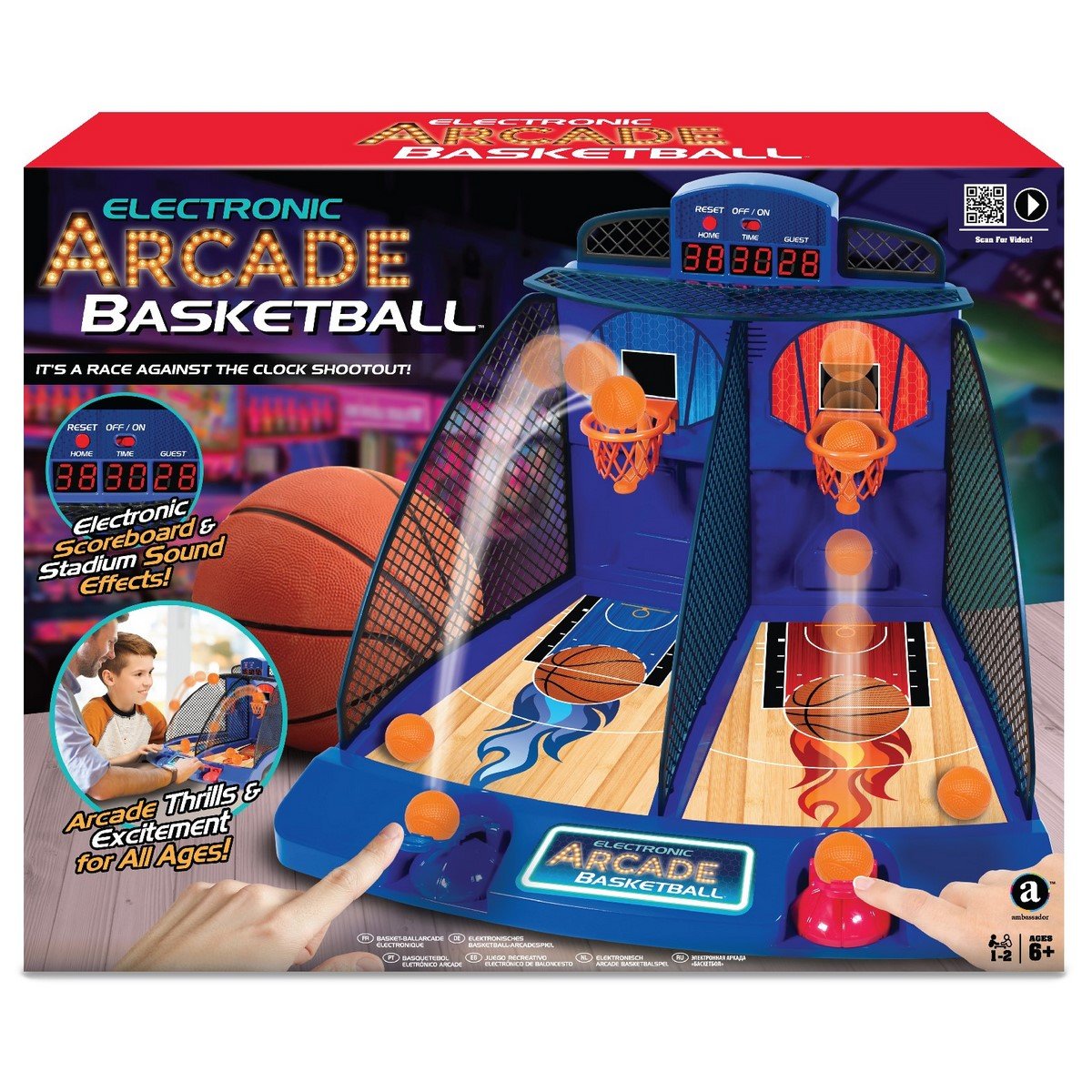 Mini Jeu d'Arcade Basketball - Super Insolite