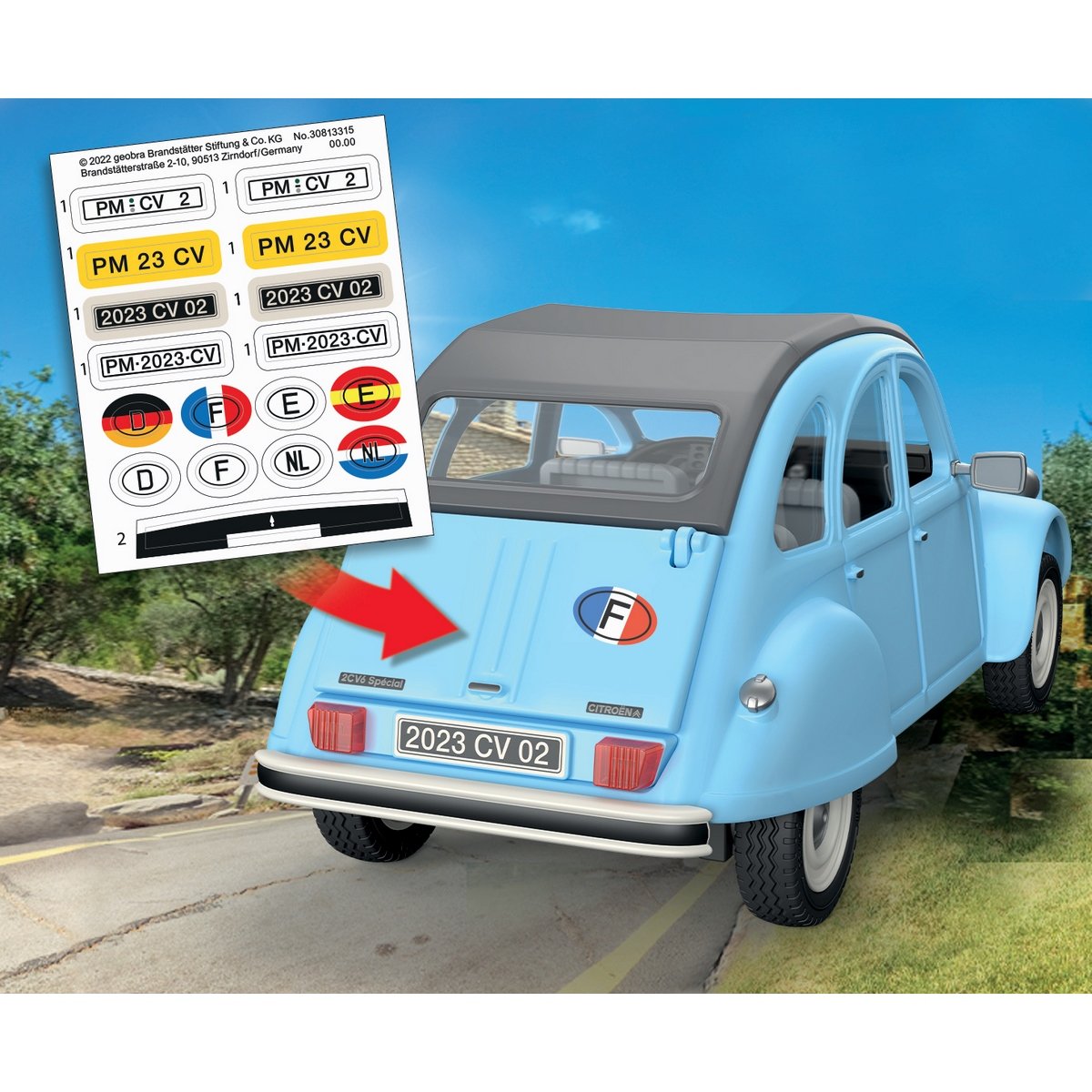 La Citroën 2CV de Playmobil disponible en magasin ! - Mininches