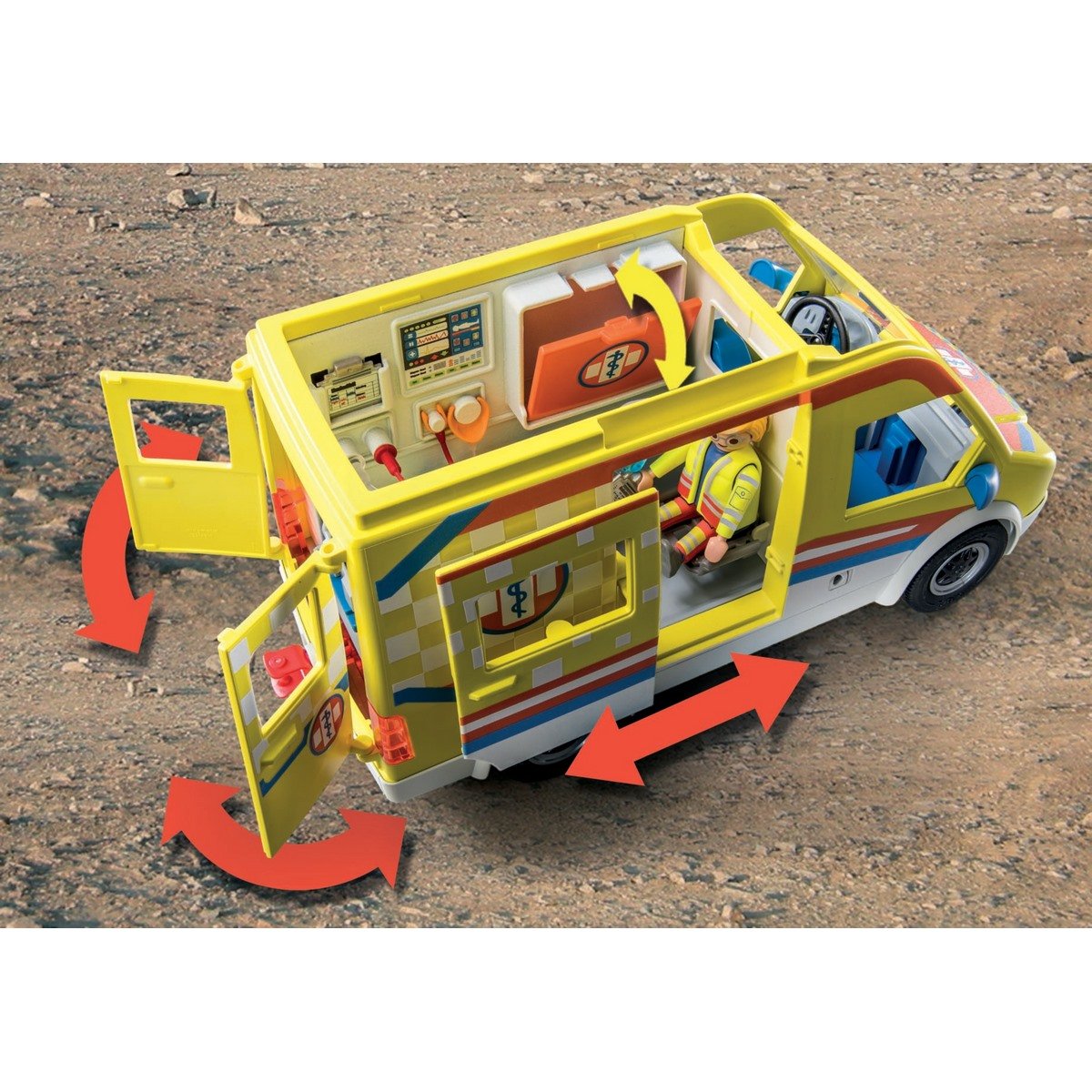 Playmobil 71202 Ambulance avec effets lumineux et sonore dès 4 ans Acheter  chez JUMBO