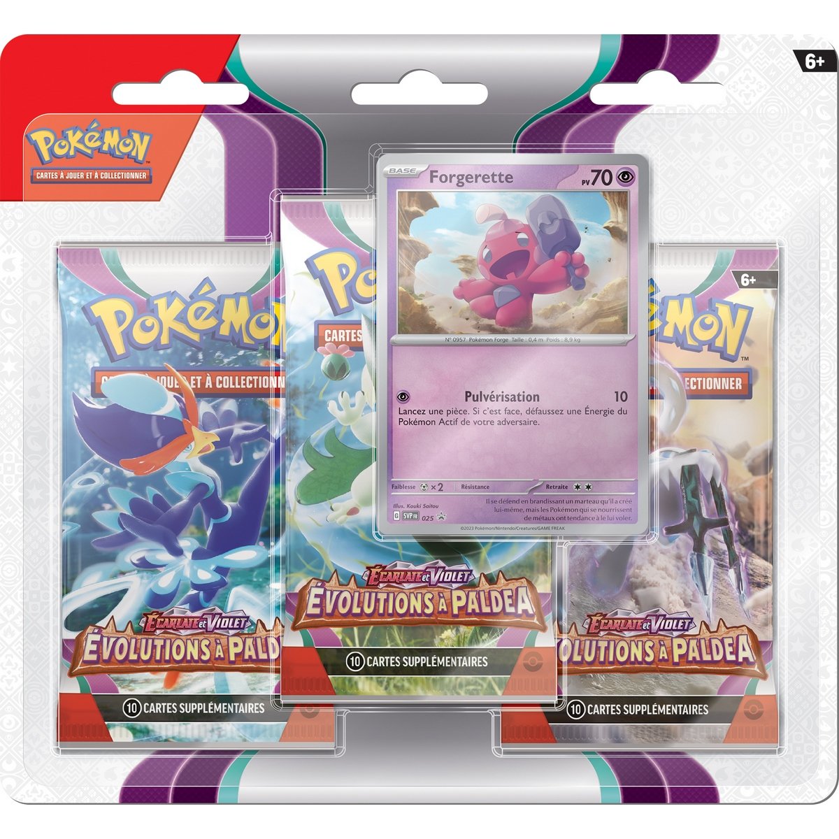 Booster Pokémon Ecarlate et Violet Evolution à Paldea - La Grande Récré
