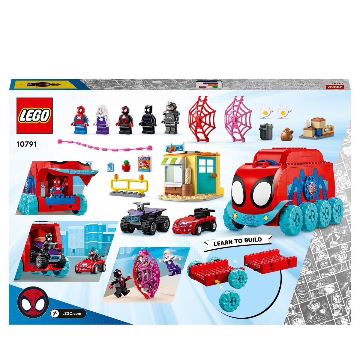 QG mobile de l'équipe Spidey - Lego Marvel 10791 - La Grande Récré