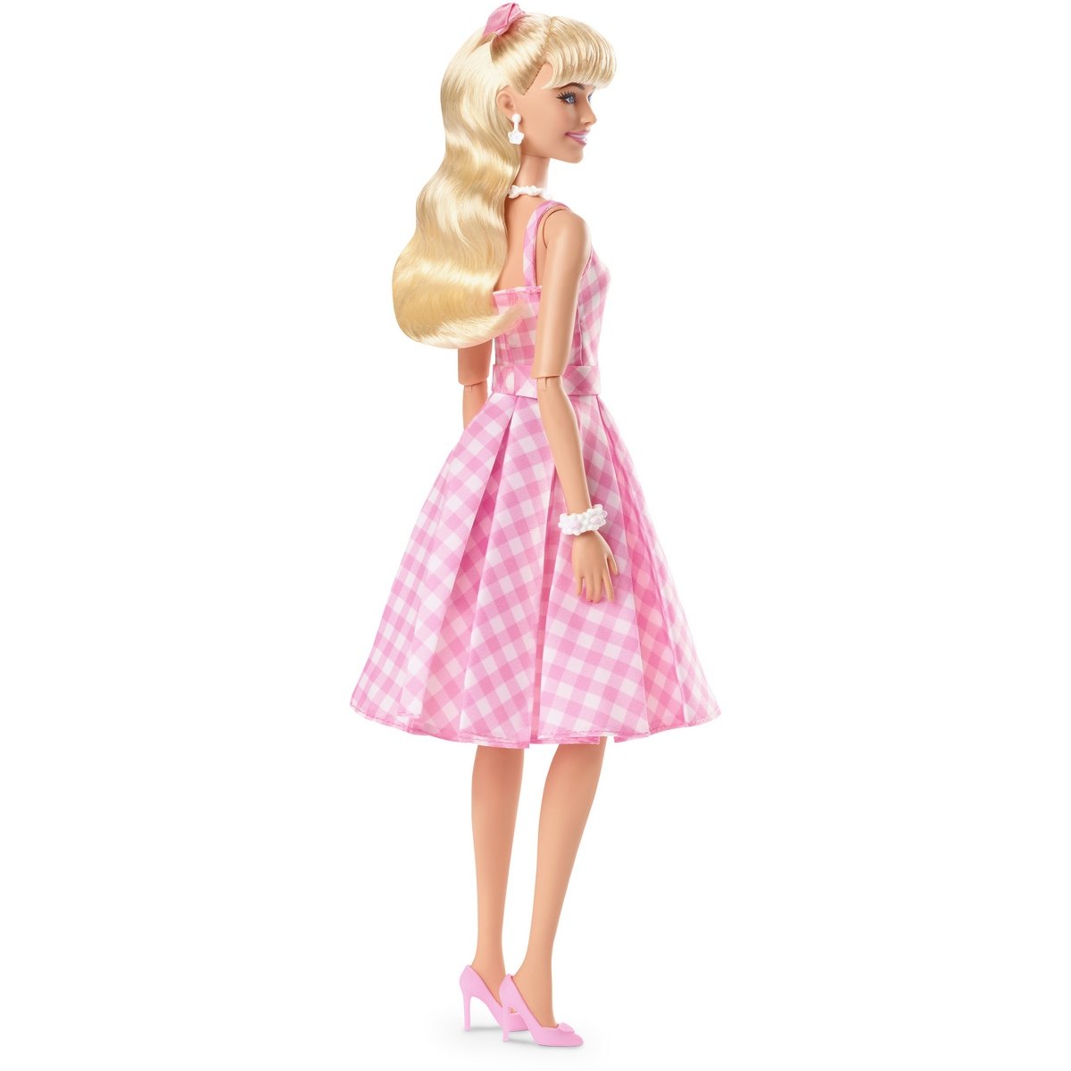 MATTEL Poupée Barbie En Robe Vichy Rose pas cher 