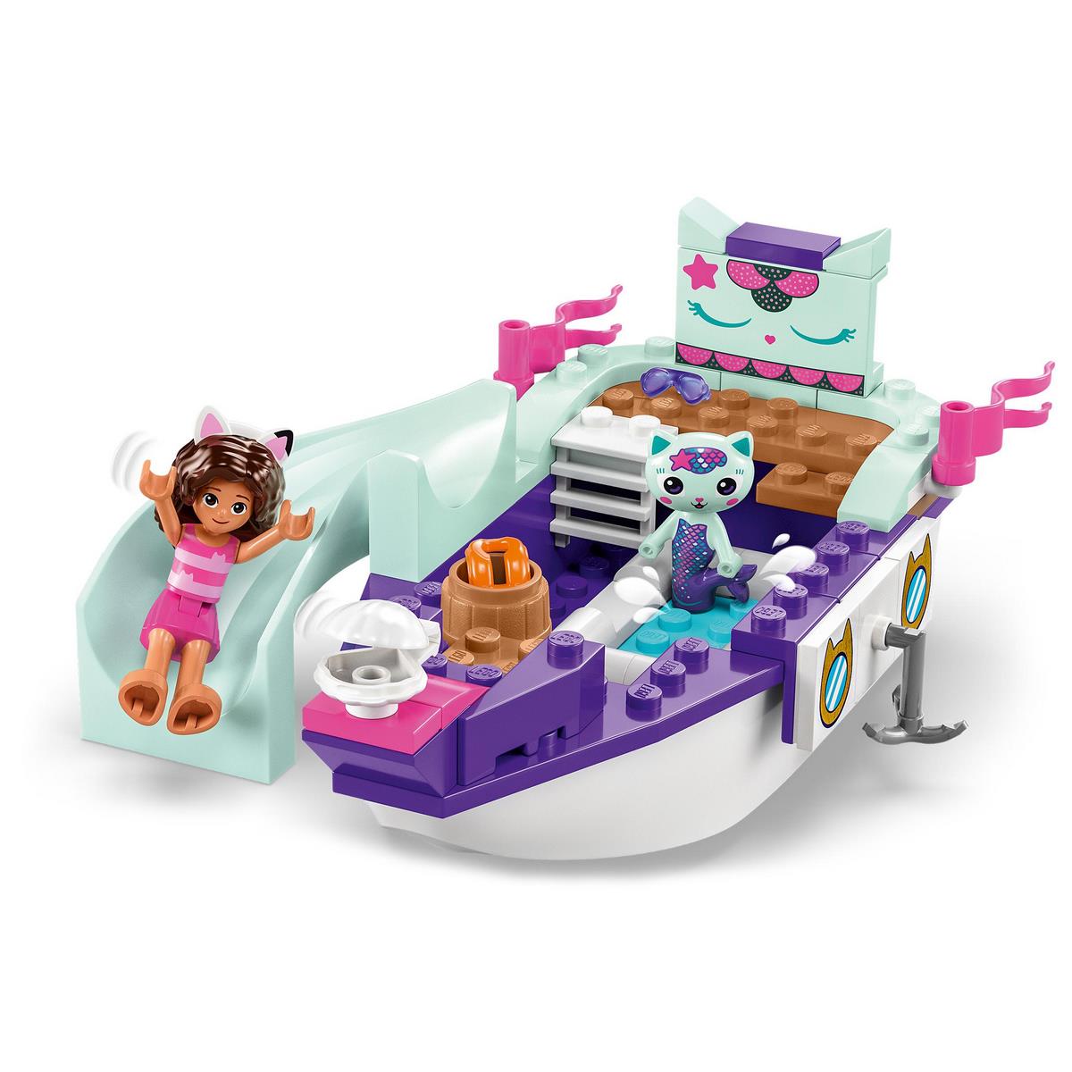 LEGO Le bateau et le spa de Gabby et Marine 10786 Ensemble de jeu