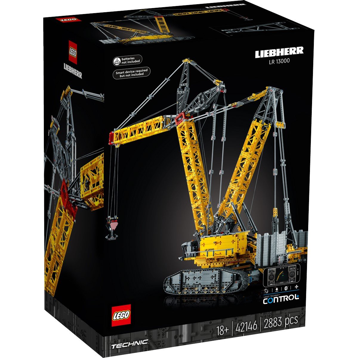 Grue sur chenilles Liebher LR 13000 - Lego Technic 42146 - La Grande Récré